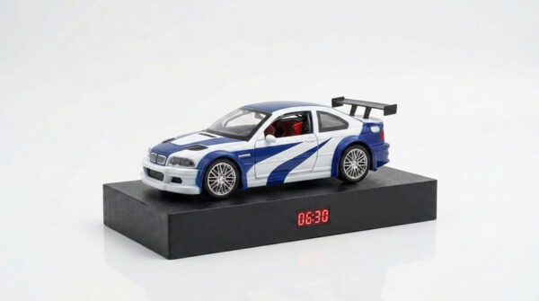BMW M3 GTR E46 Car Alarm Clock