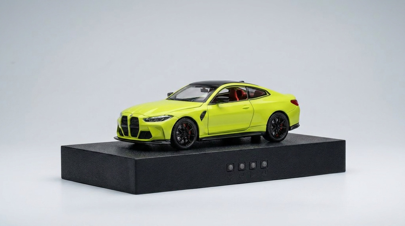 BMW M4 Yellow Right