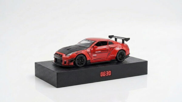 Nissan GT-R R35 Car Alarm Clock – 1/24 Scale
