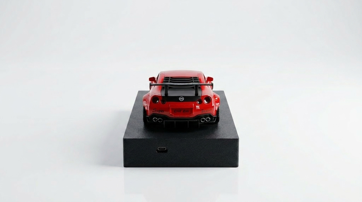 Nissan GTR R35 Red Rear